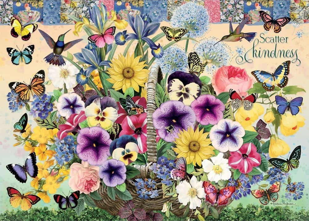 Blossom Bliss: 1000pc Puzzle - Scatter Kindness