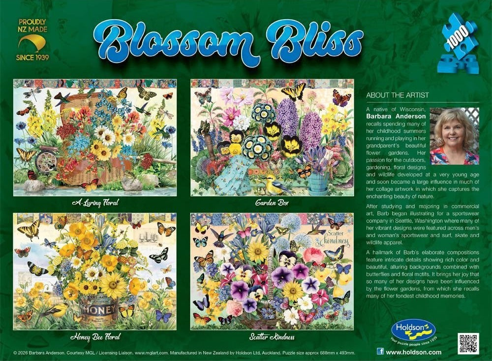 Blossom Bliss: 1000pc Puzzle - Scatter Kindness
