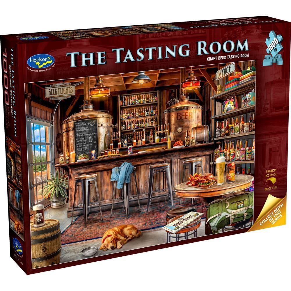 The Tasting Room: 1000pc Puzzle - Craft Beer Tasting Room