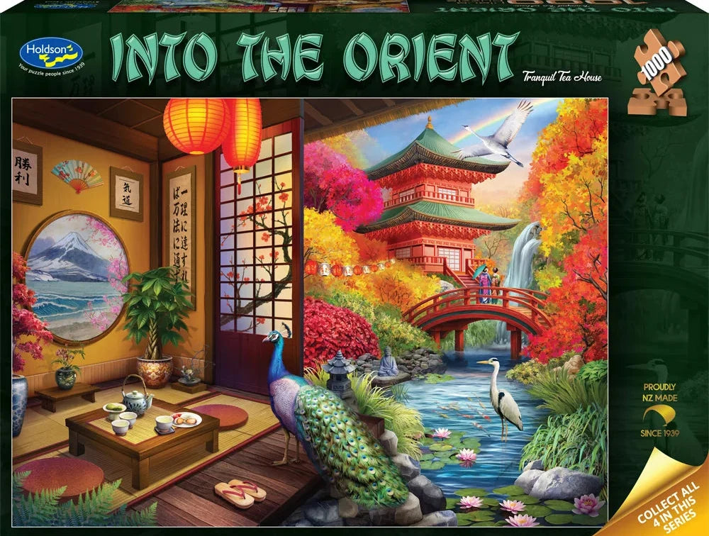Into the Orient 1000pc Jigsaw Puzzle - Tranquil Tea House