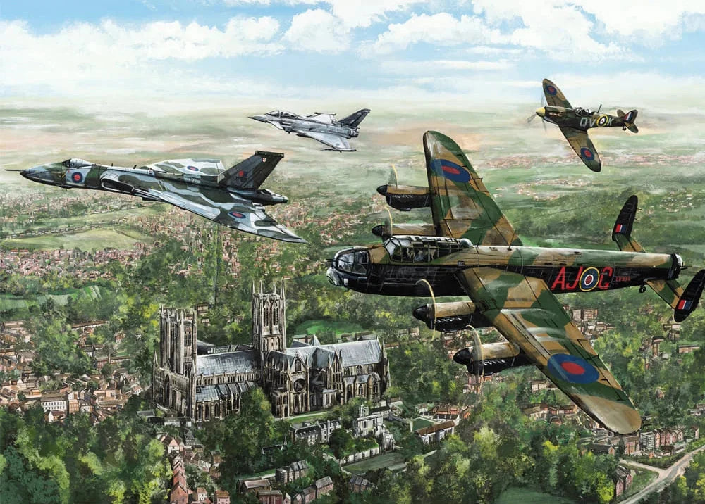 Take to the Sky 1000pc Jigsaw Puzzle - Changing of the Guard