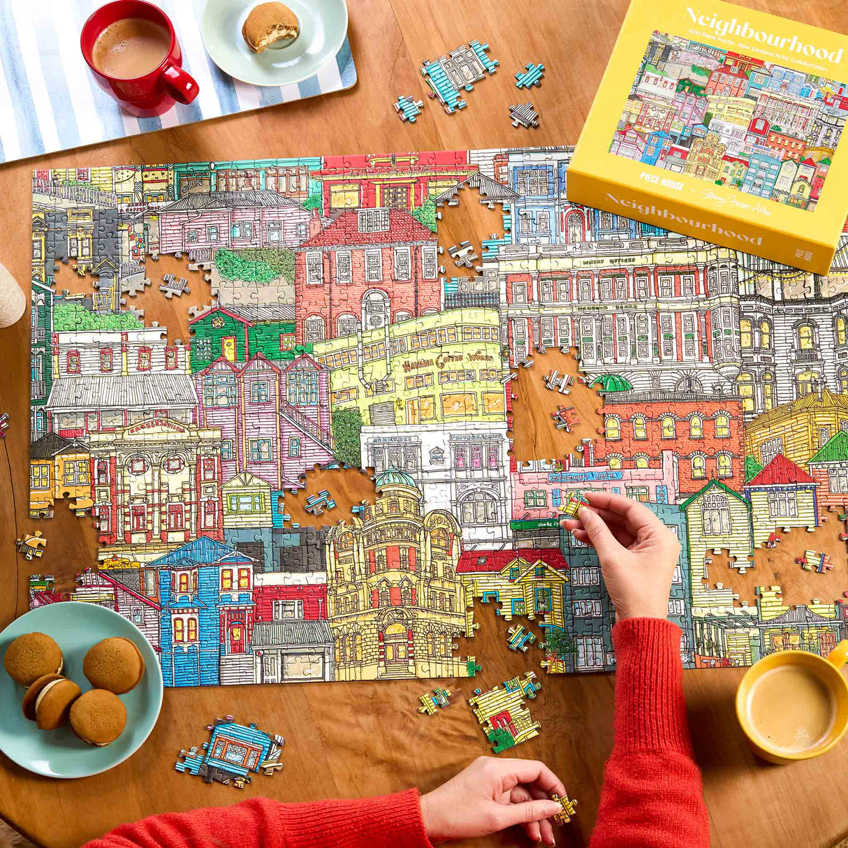 Piece House: Neighbourhood - 1000 Piece Puzzle