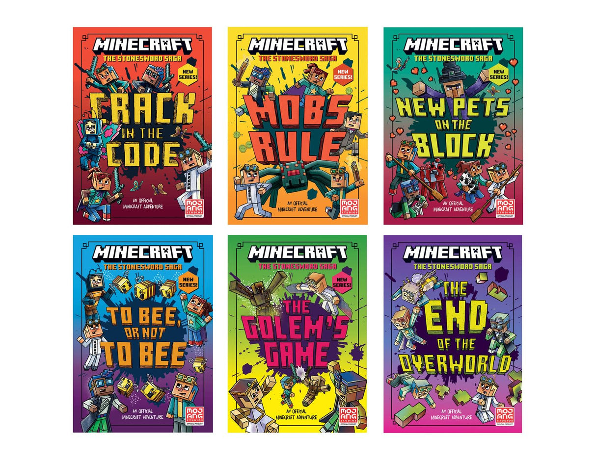 Minecraft Complete 6 Book Stonesword Saga