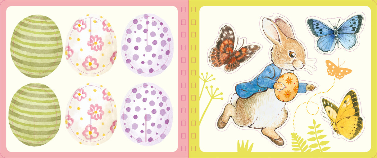 Peter Rabbit Easter Eggs Press Out and Play