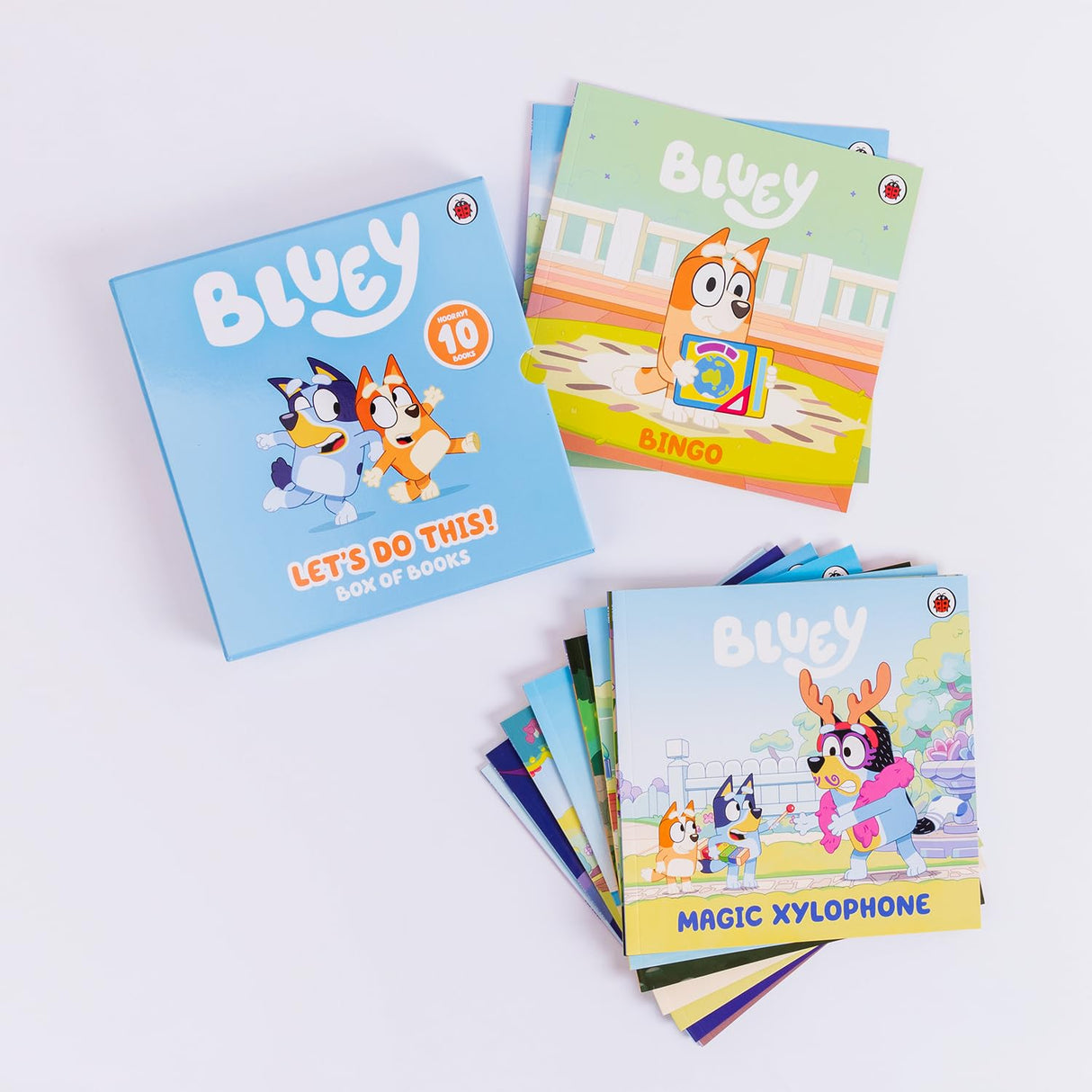 Bluey: Let’s Do This! Box of Books