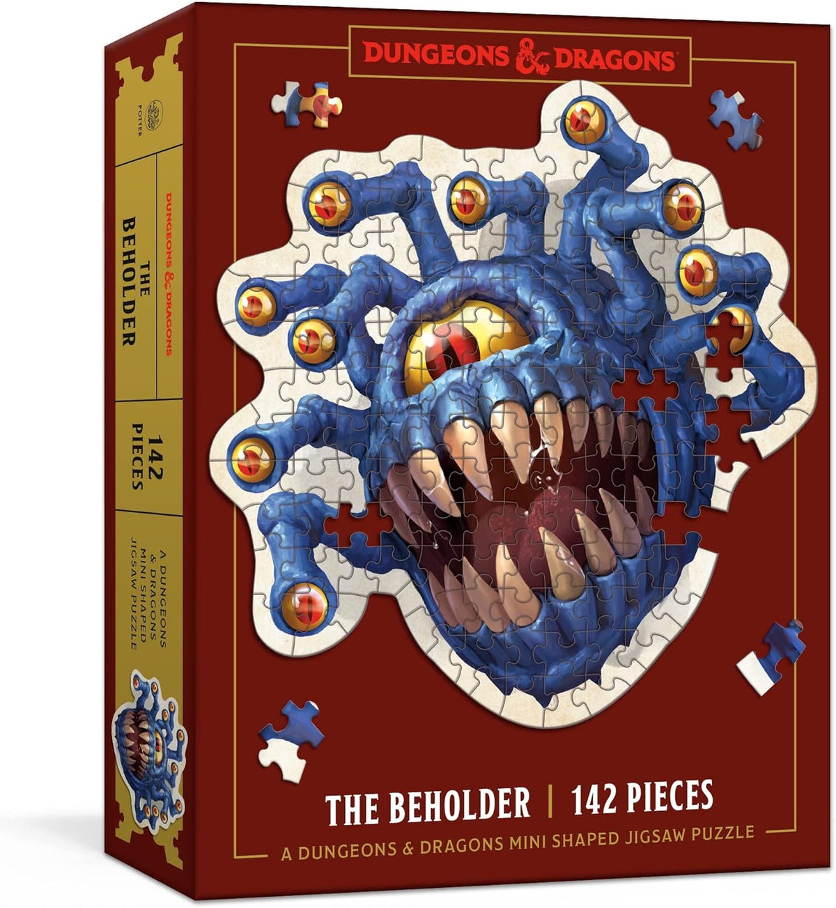 Dungeons & Dragons Mini Shaped Jigsaw Puzzle: The Beholder Edition