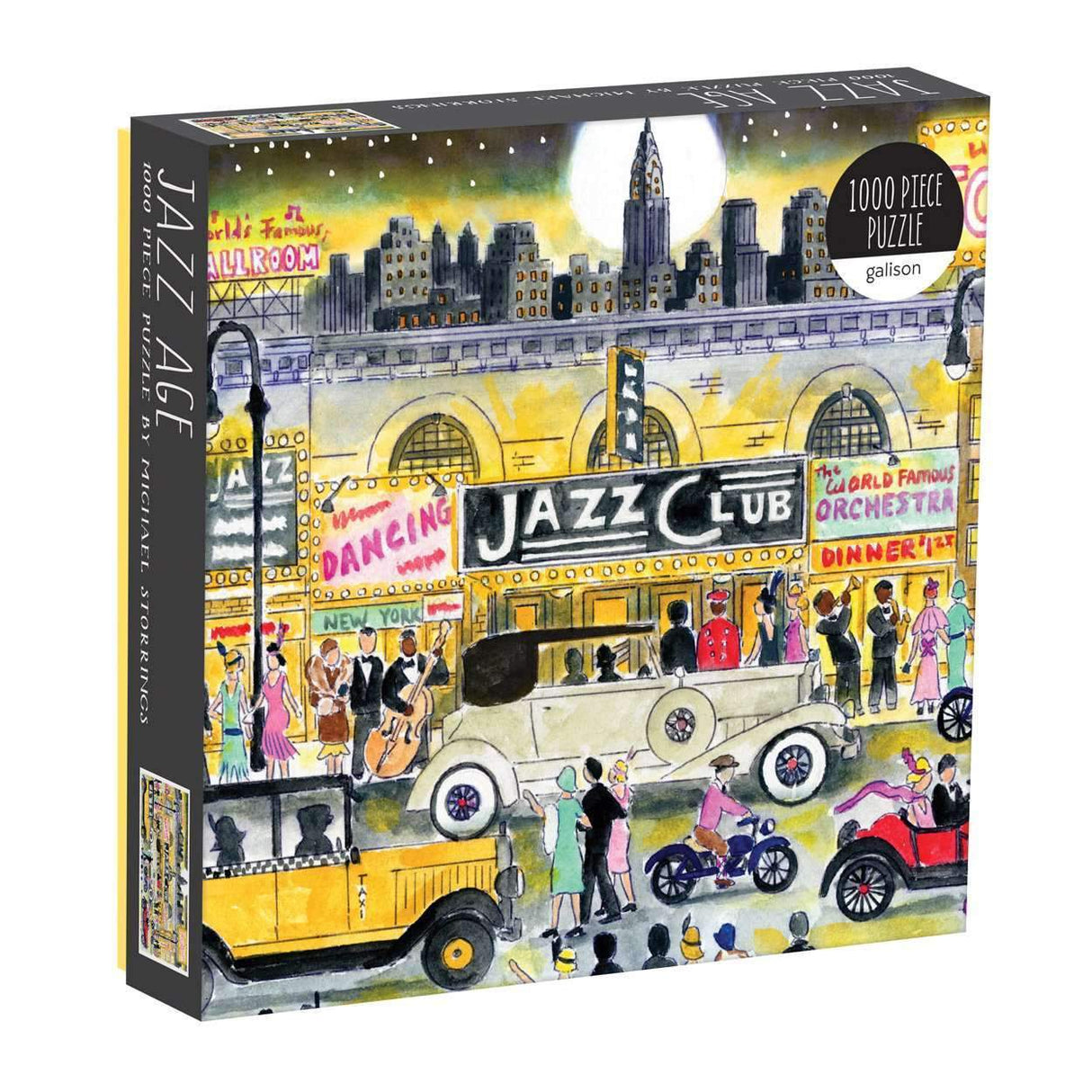 Galison Michael Storrings Jazz Age Puzzle - 1000 Piece