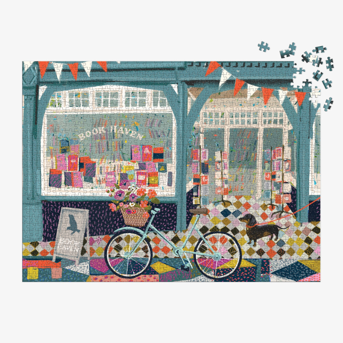 Galison Book Haven Puzzle - 1000 Piece