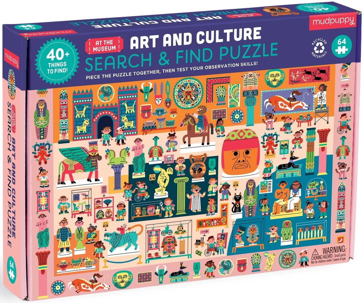 Mudpuppy Puzzle Art & Culture At the Museum