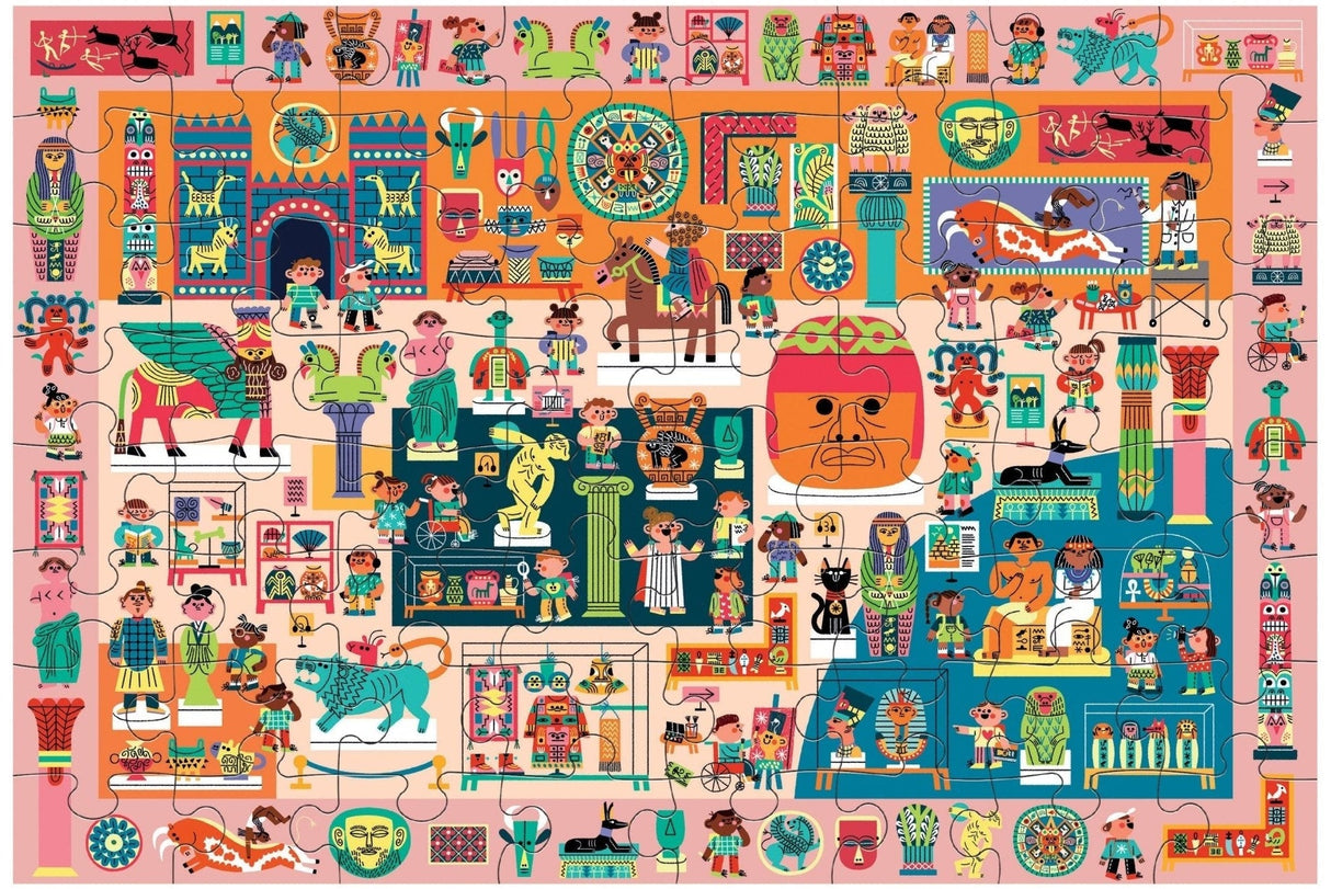 Mudpuppy Puzzle Art & Culture At the Museum