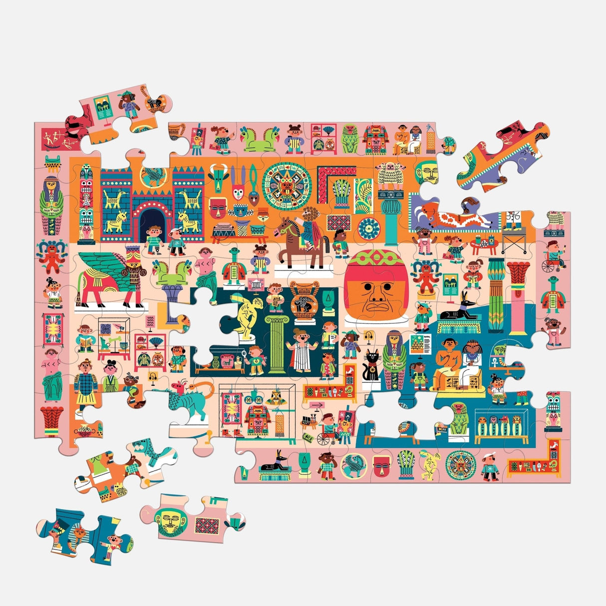 Mudpuppy Puzzle Art & Culture At the Museum