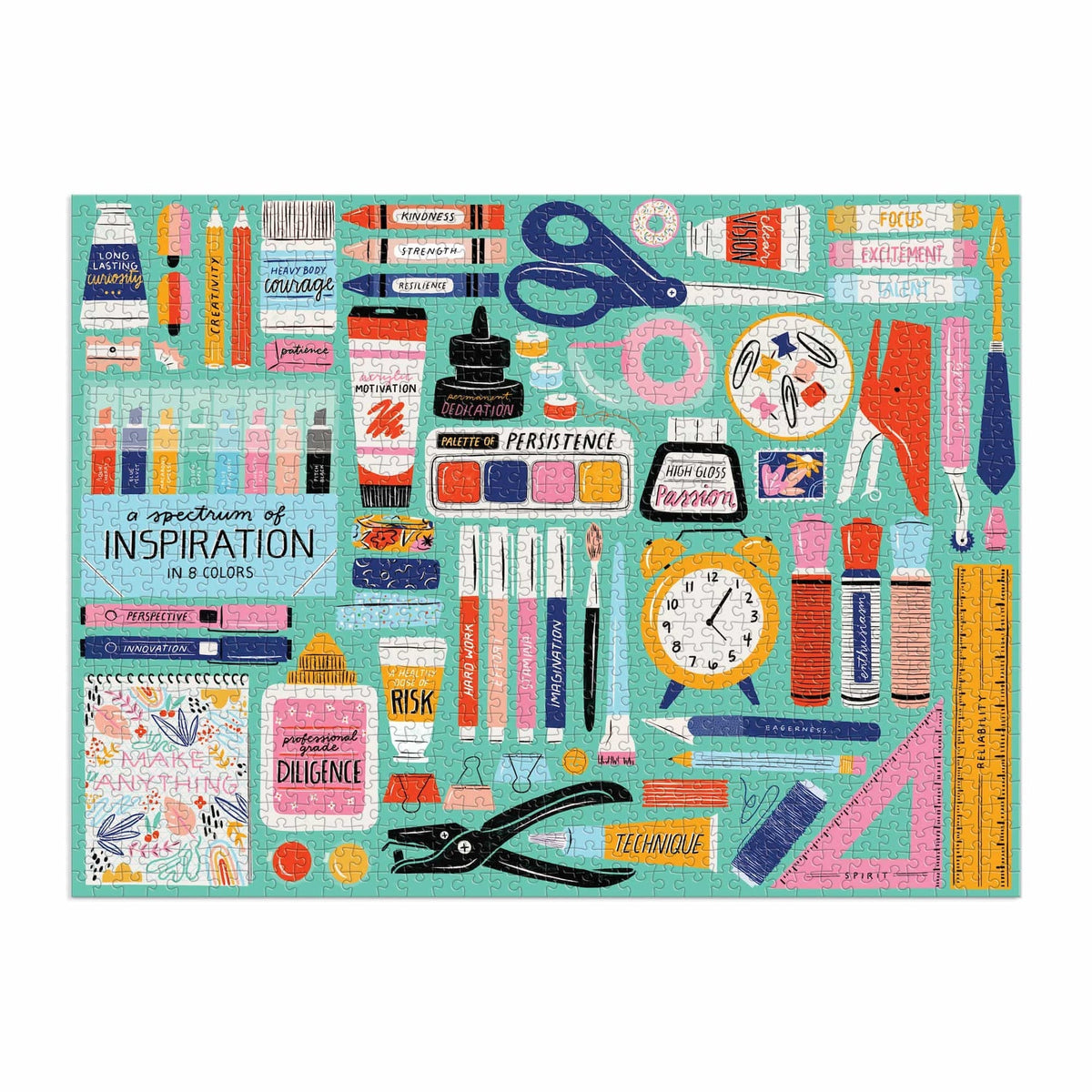 Galison Tools for Creative Success Puzzle - 1000 Piece