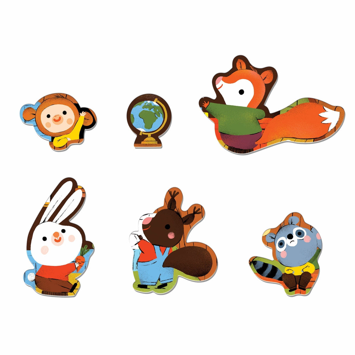 MudPuppy: Forest School - 25 Piece Floor Puzzle with Shaped Pieces