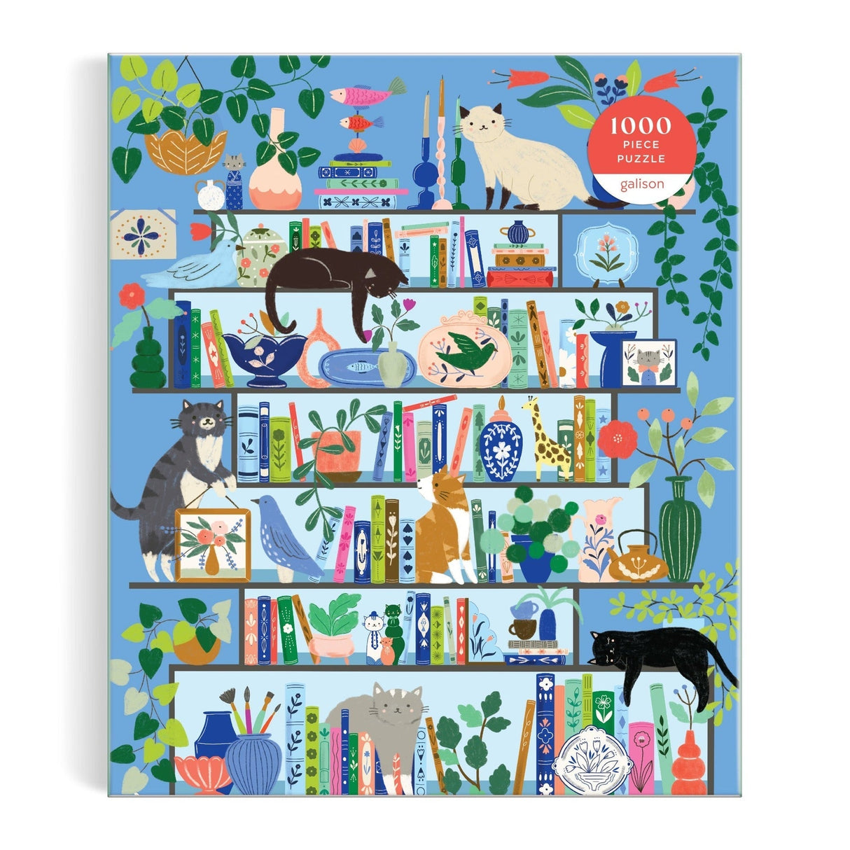 Galison Purrfect Nook Puzzle - 1000 Piece