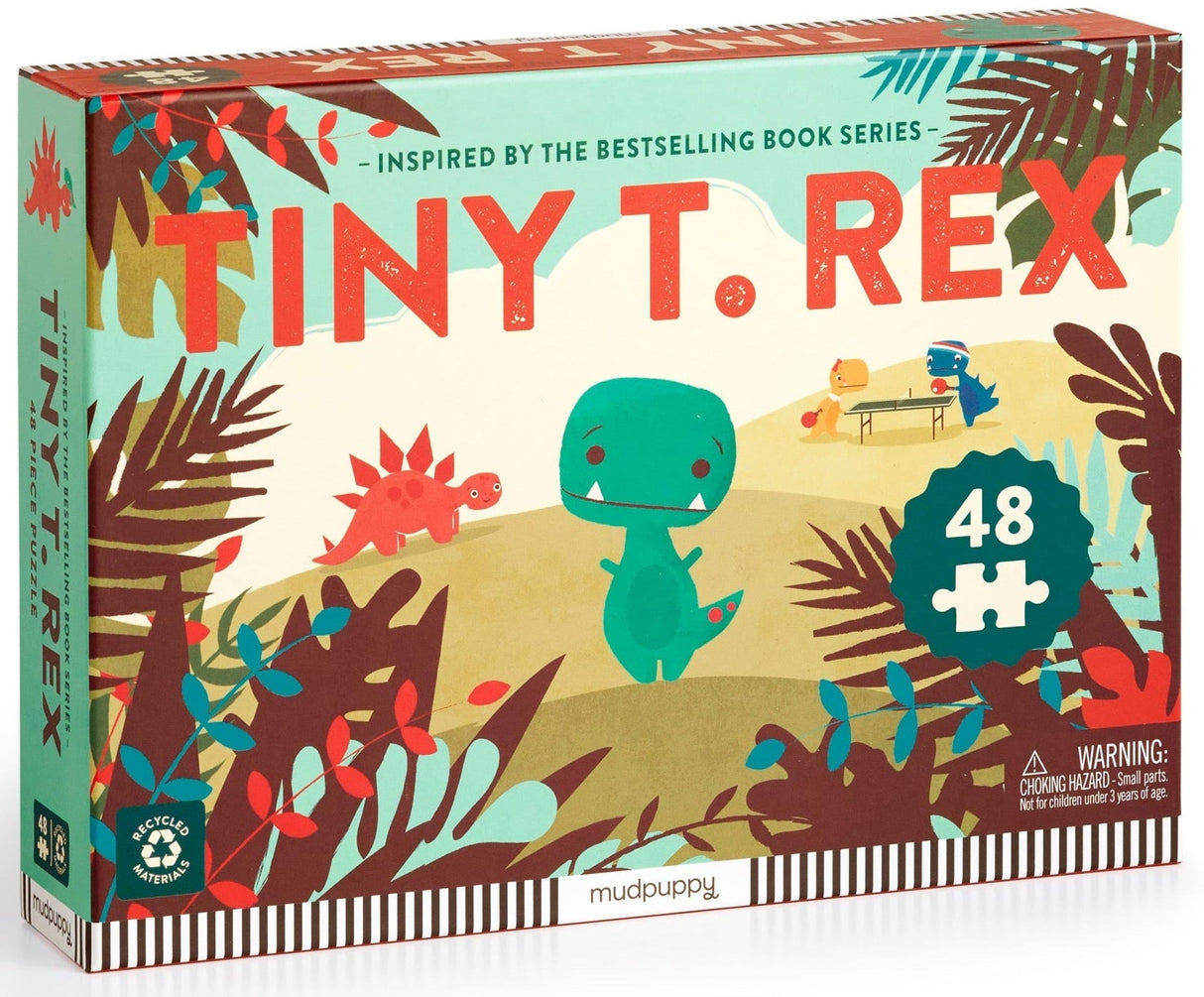 MudPuppy: Tiny T. Rex 48 pc Puzzle