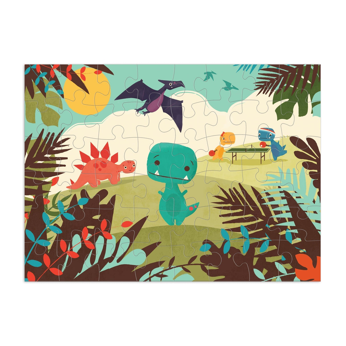MudPuppy: Tiny T. Rex 48 pc Puzzle