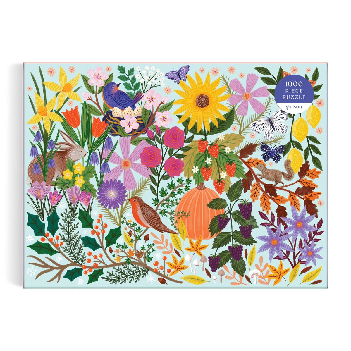 Galison Seasons in Bloom Puzzle - 1000 Piece