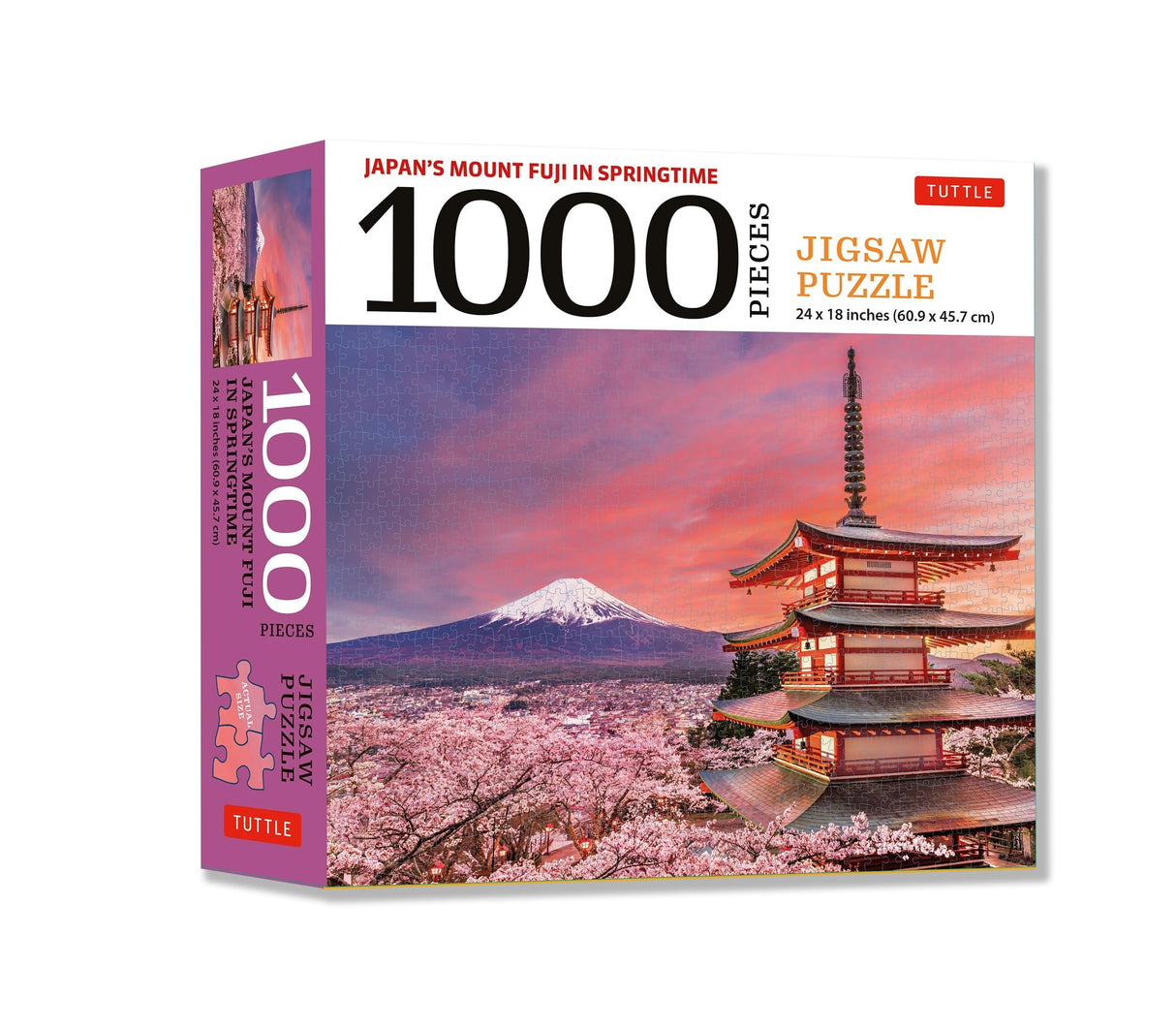 Japan's Mount Fuji in Springtime- 1000 Piece Jigsaw Puzzle
