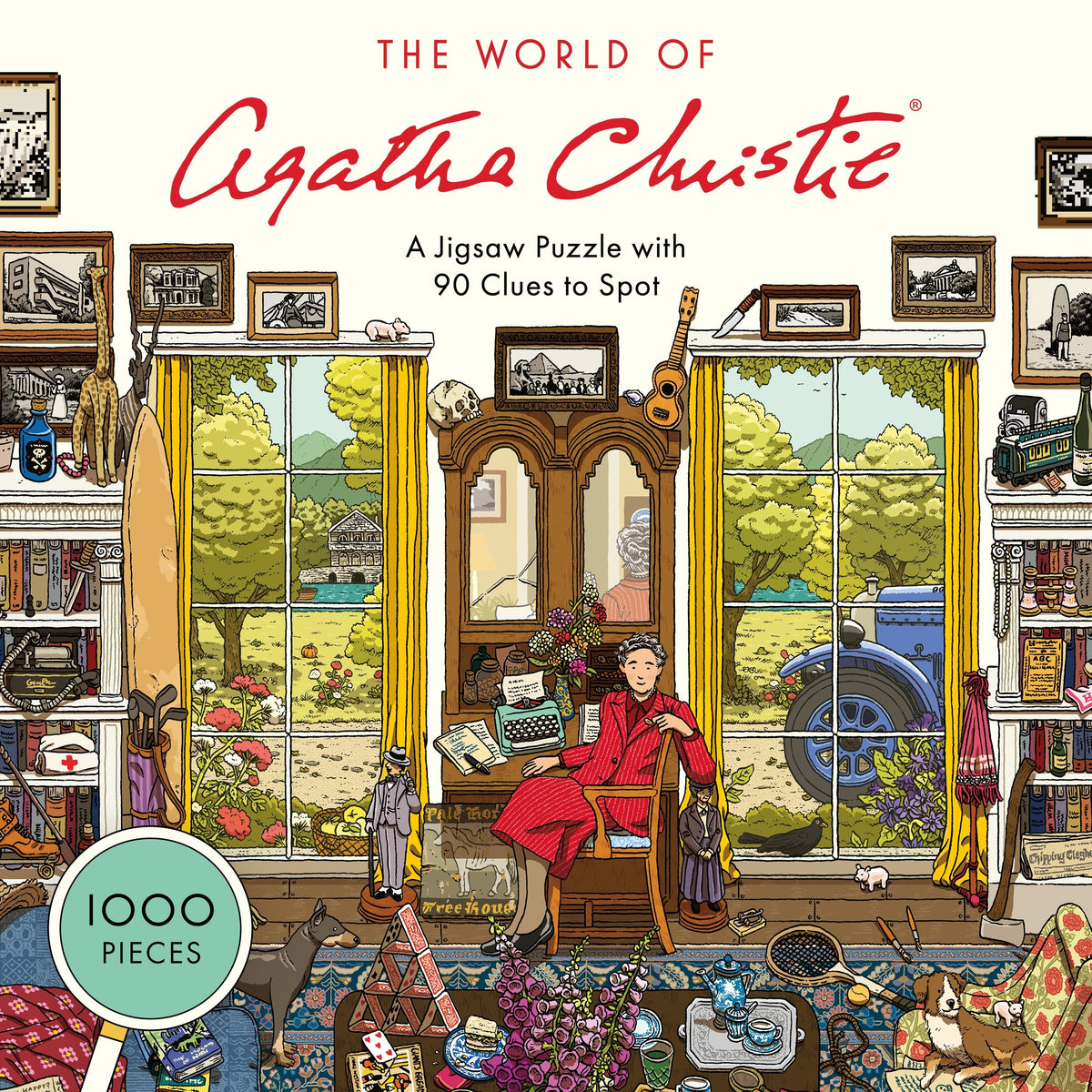 The World of Agatha Christie: 1000-piece Jigsaw