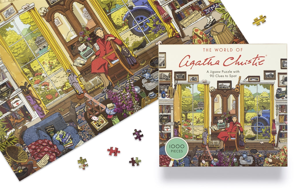 The World of Agatha Christie: 1000-piece Jigsaw