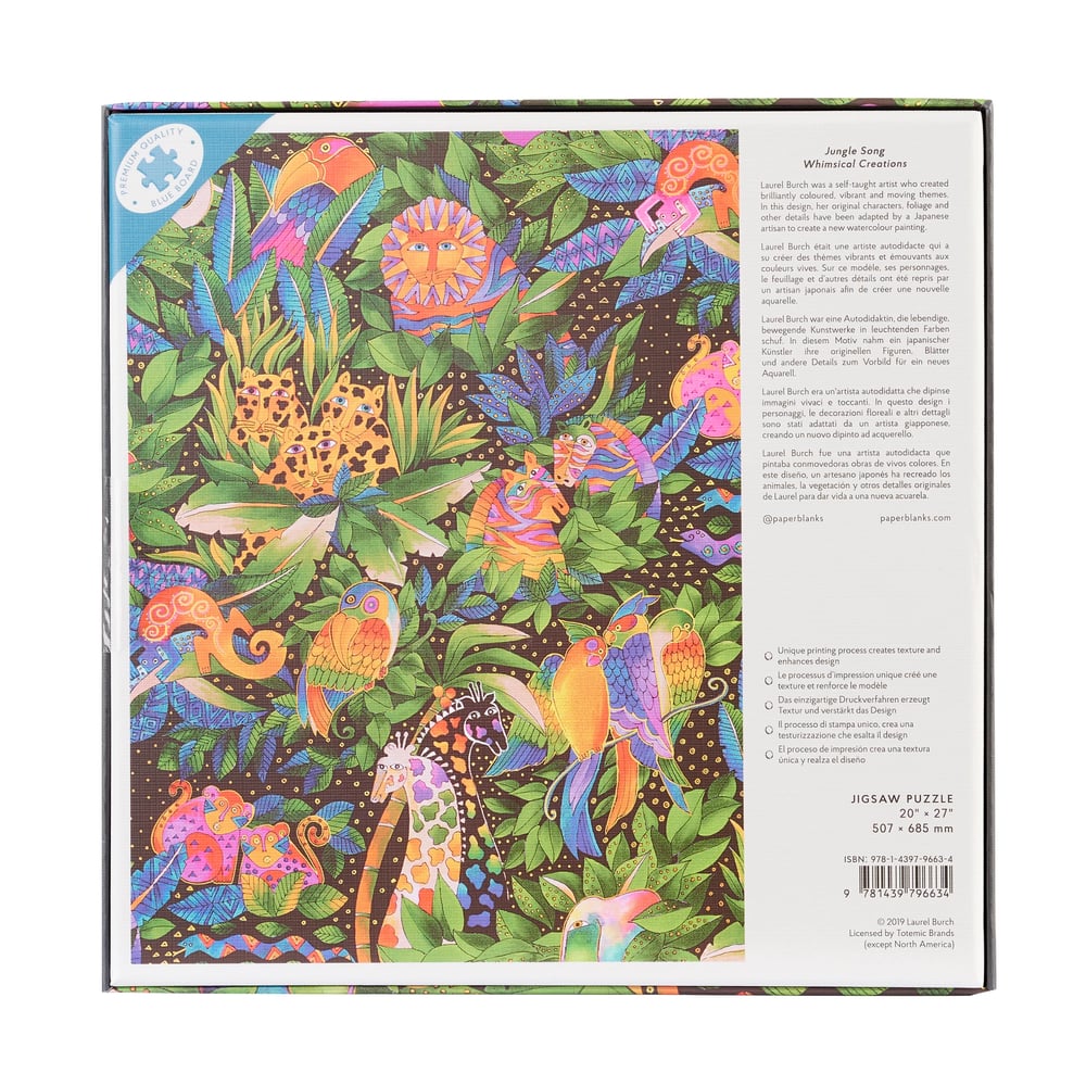 Jungle Song (Whimsical Creations) 1000 Piece Jigsaw Puzzle