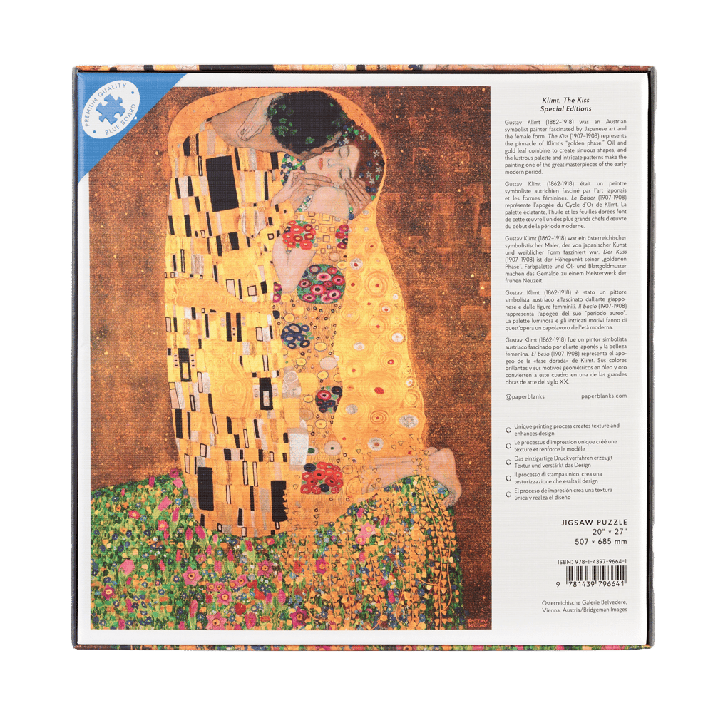 Klimt, The Kiss (Special Editions) 1000 Piece Jigsaw Puzzle