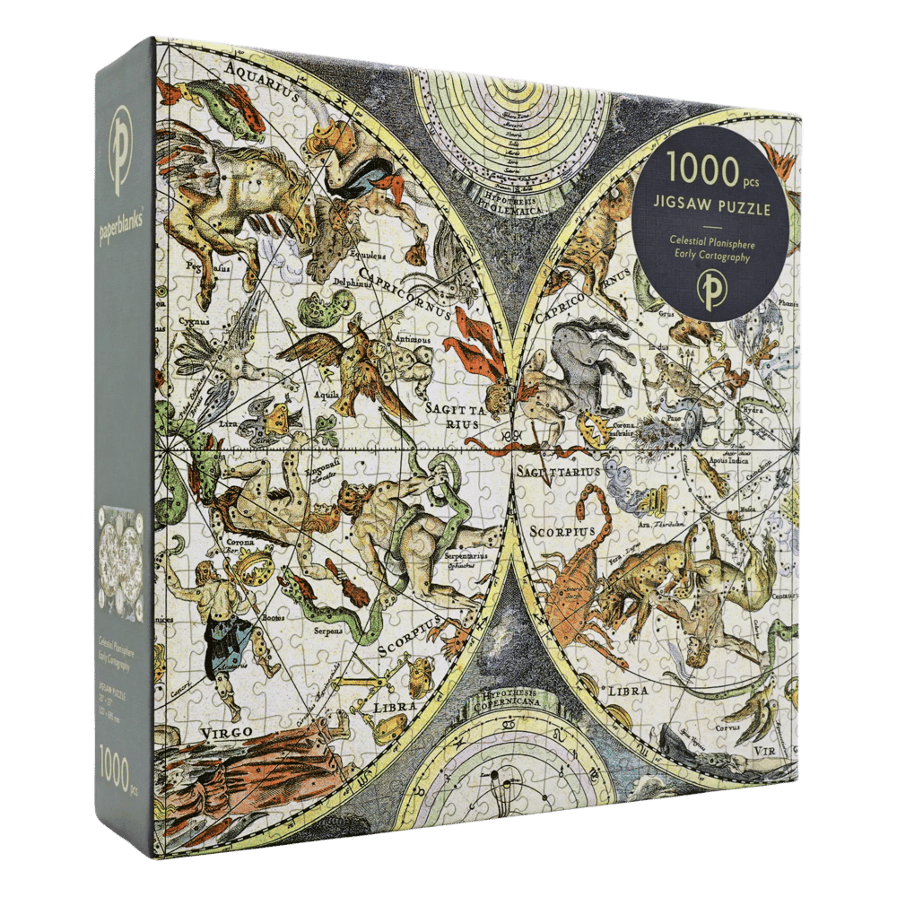 Celestial Planisphere (Early Cartography) 1000 Piece Jigsaw Puzzle