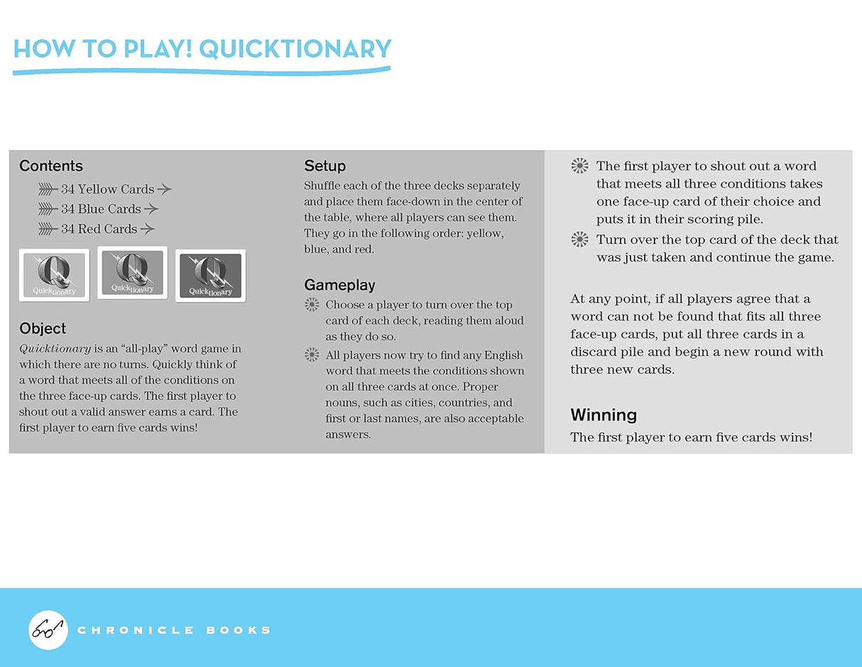 Quicktionary