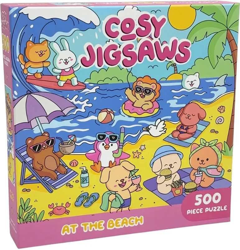 Hinkler: Cosy Jigsaws 500pc At The Beach