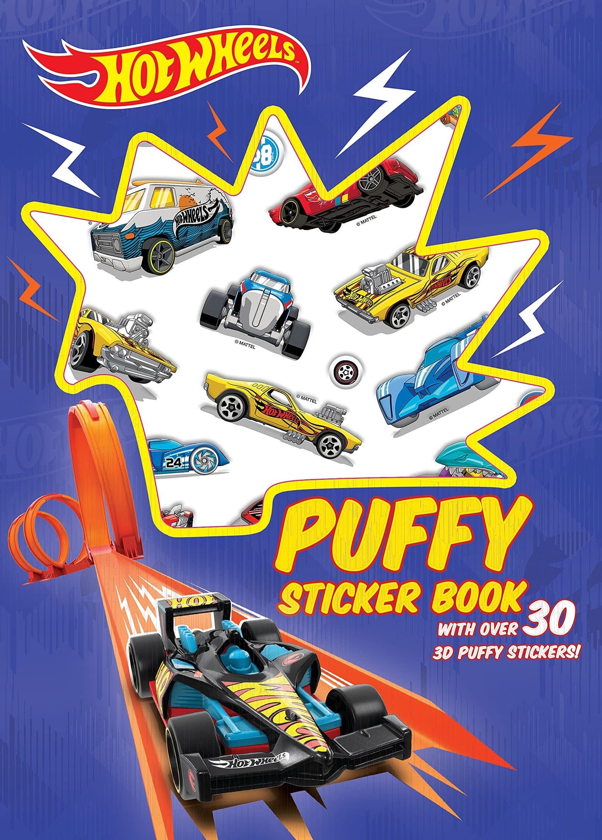 Hot Wheels: Puffy Sticker Book (Mattel)