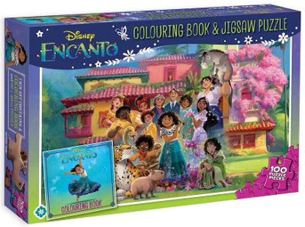 Encanto: Colouring Book and Jigsaw Puzzle (Disney: 100 Pieces)