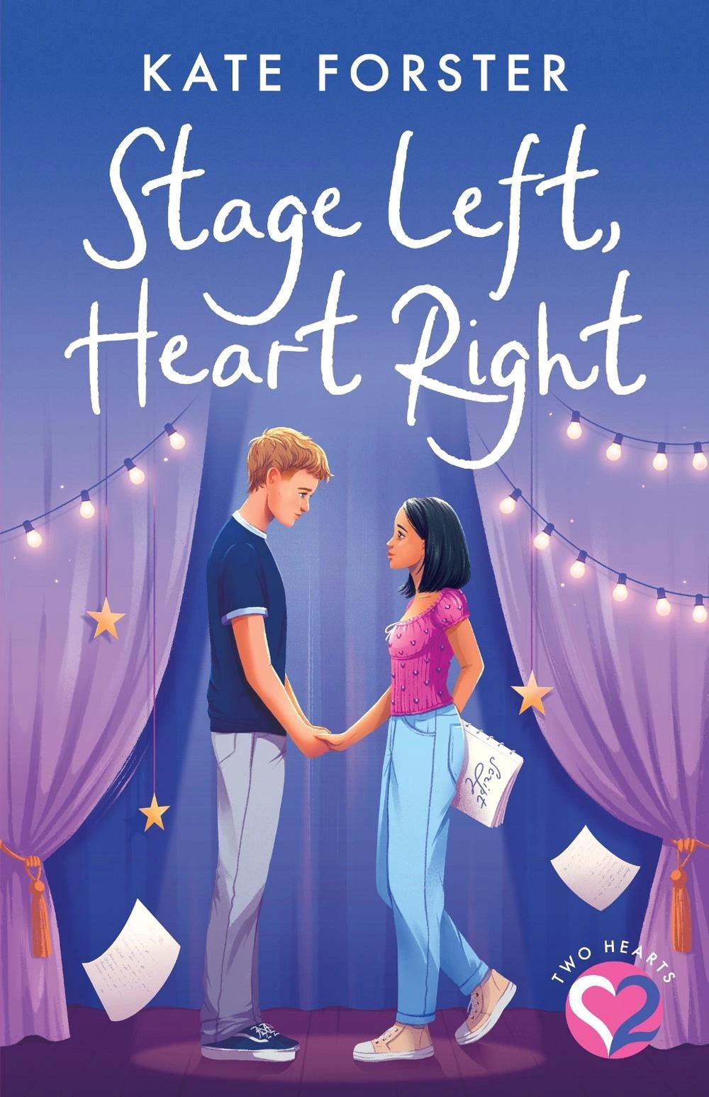 Stage Left, Heart Right (Two Hearts #1)