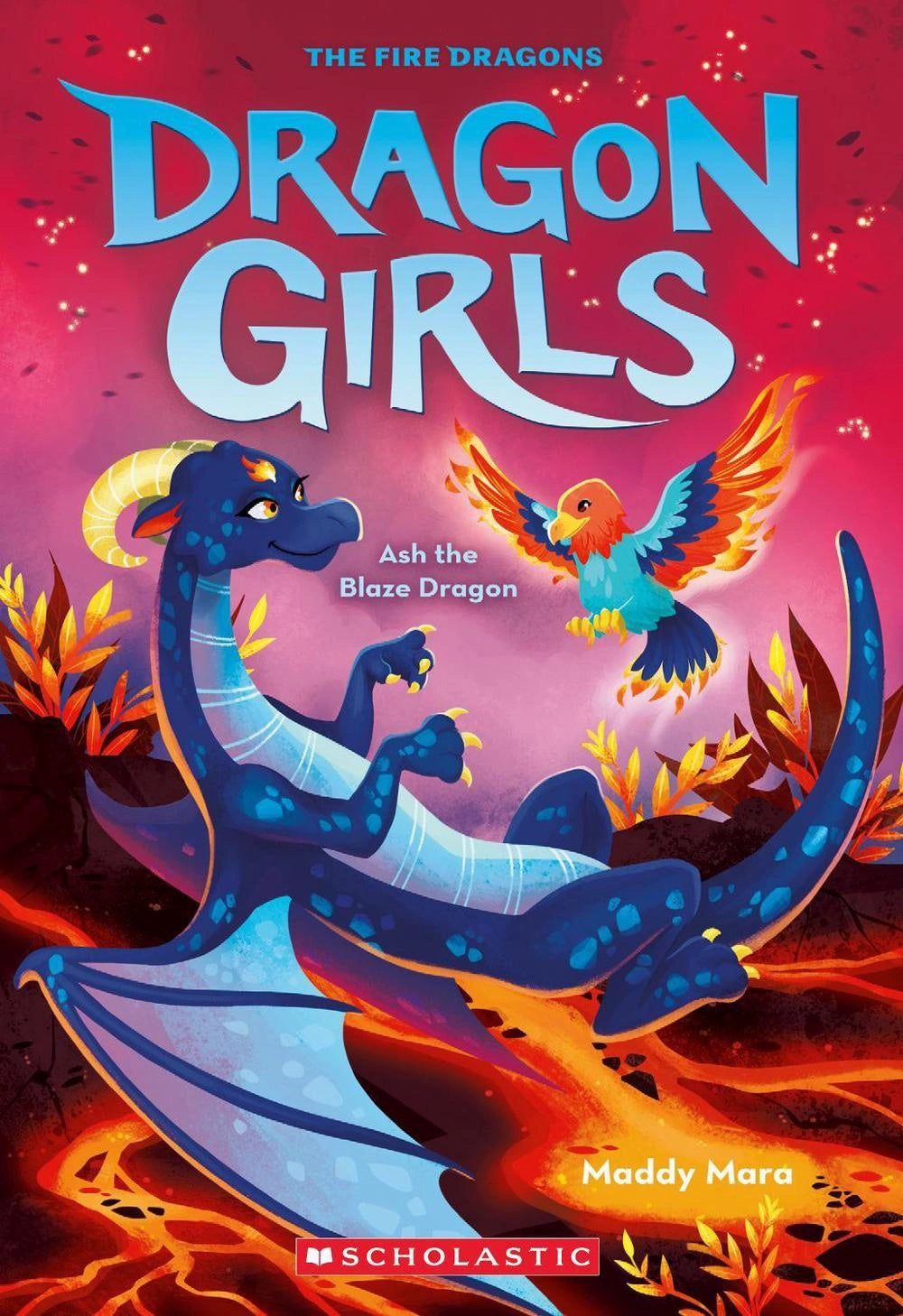 Ash The Blaze Dragon (Dragon Girls #17)