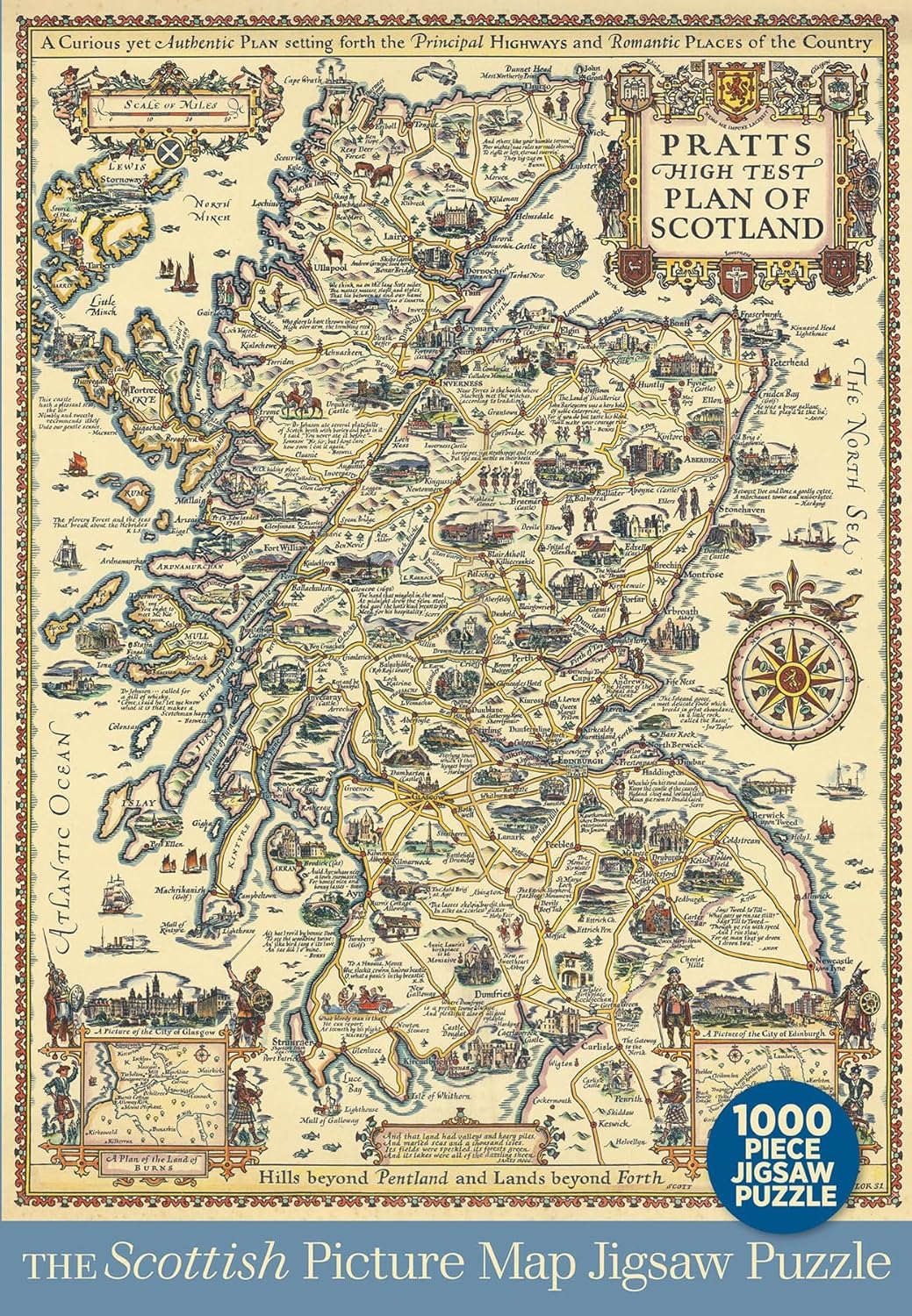 The Scottish Picture Map Jigsaw