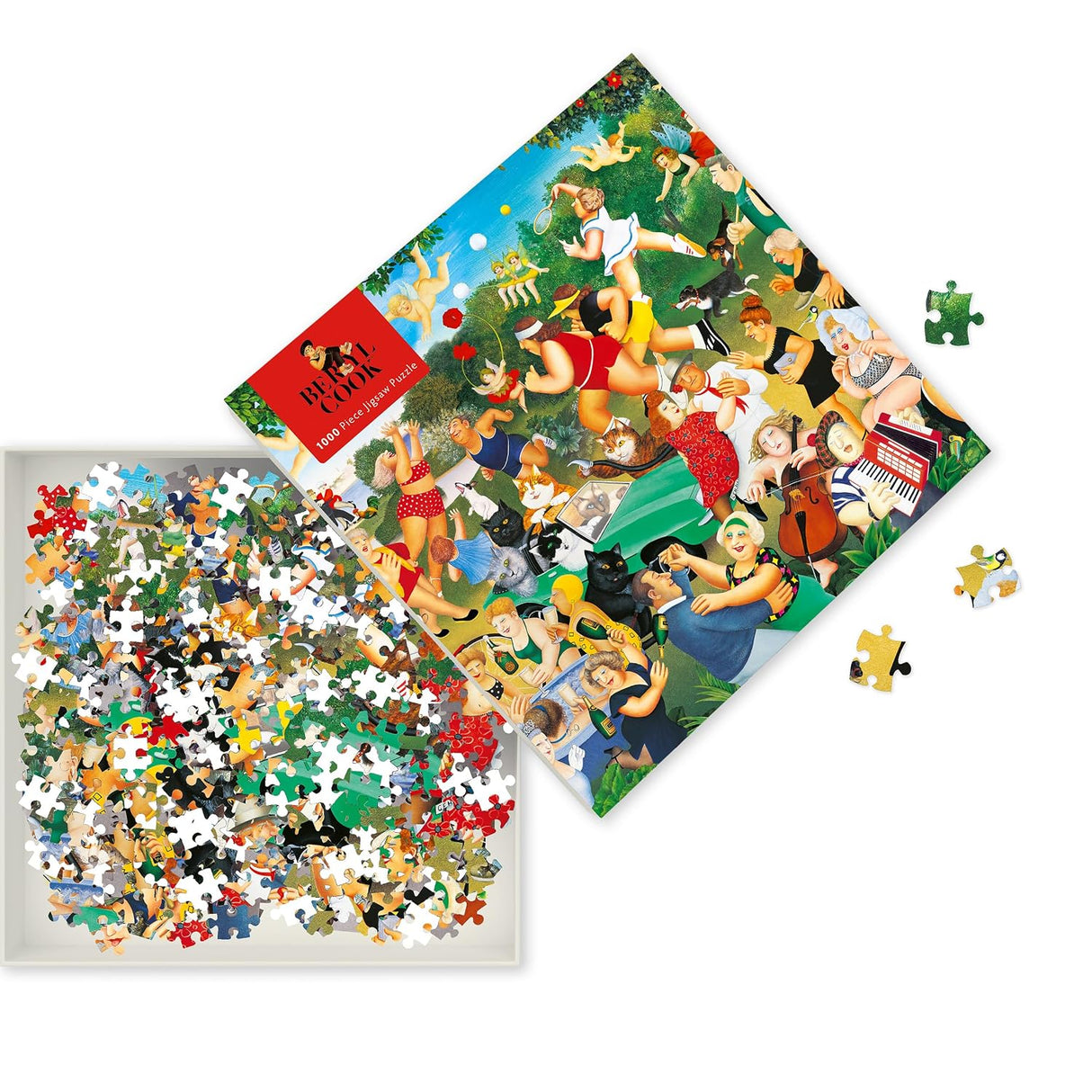 Adult Jigsaw Puzzle Beryl Cook: Good Times
