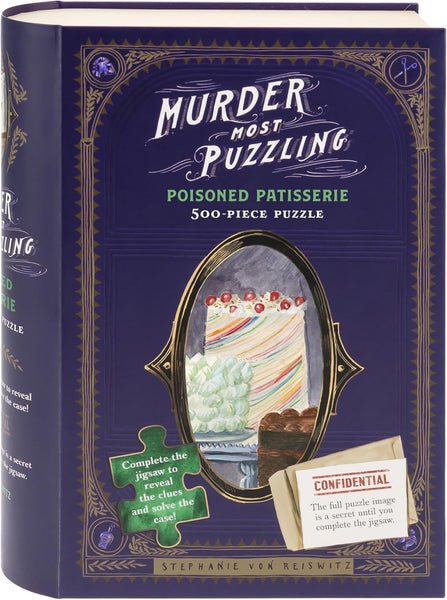 Murder Most Puzzling Poisoned Patisserie 500-Piece Puzzle