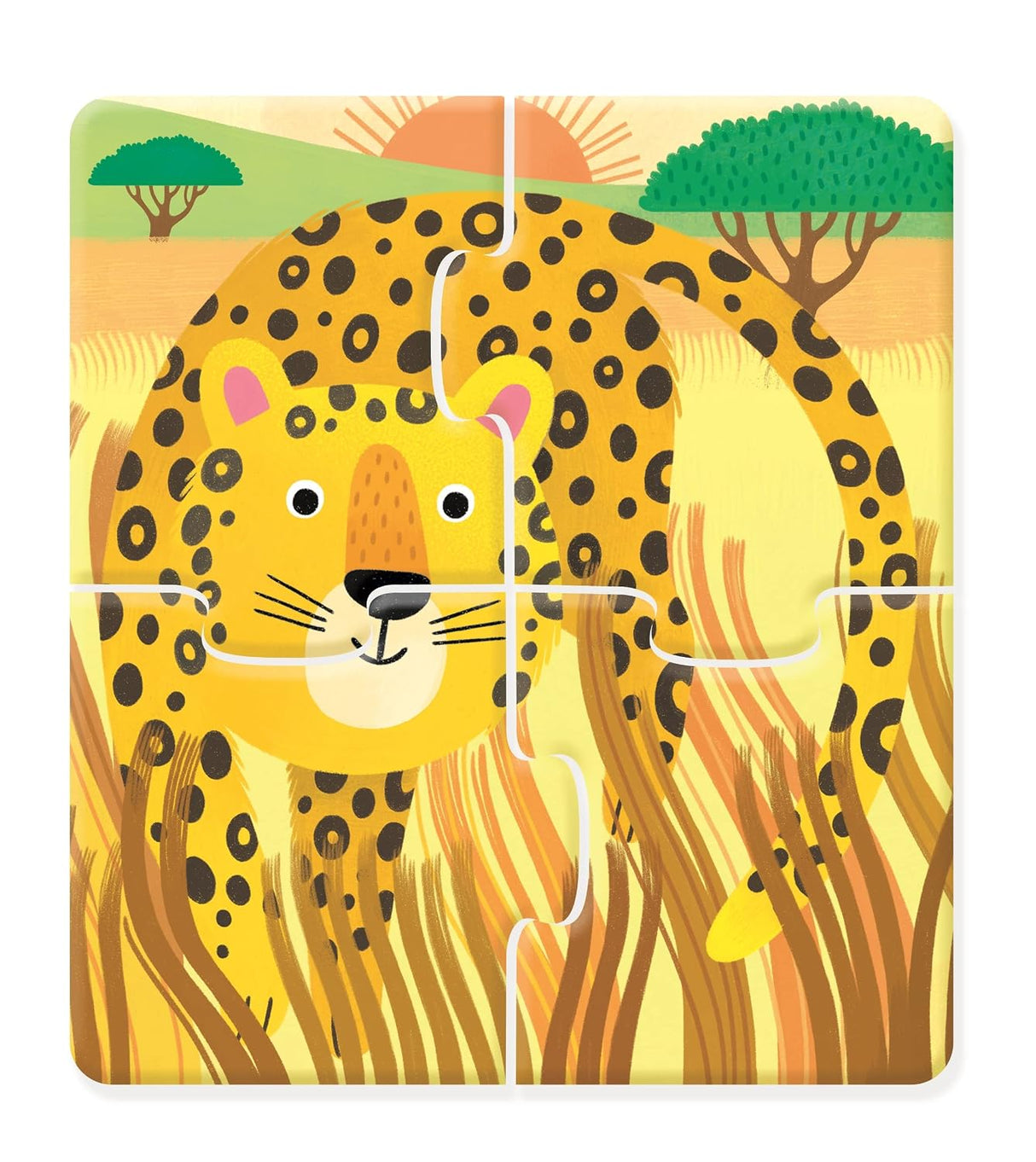 Usborne First Jigsaw & Book Wild Animals