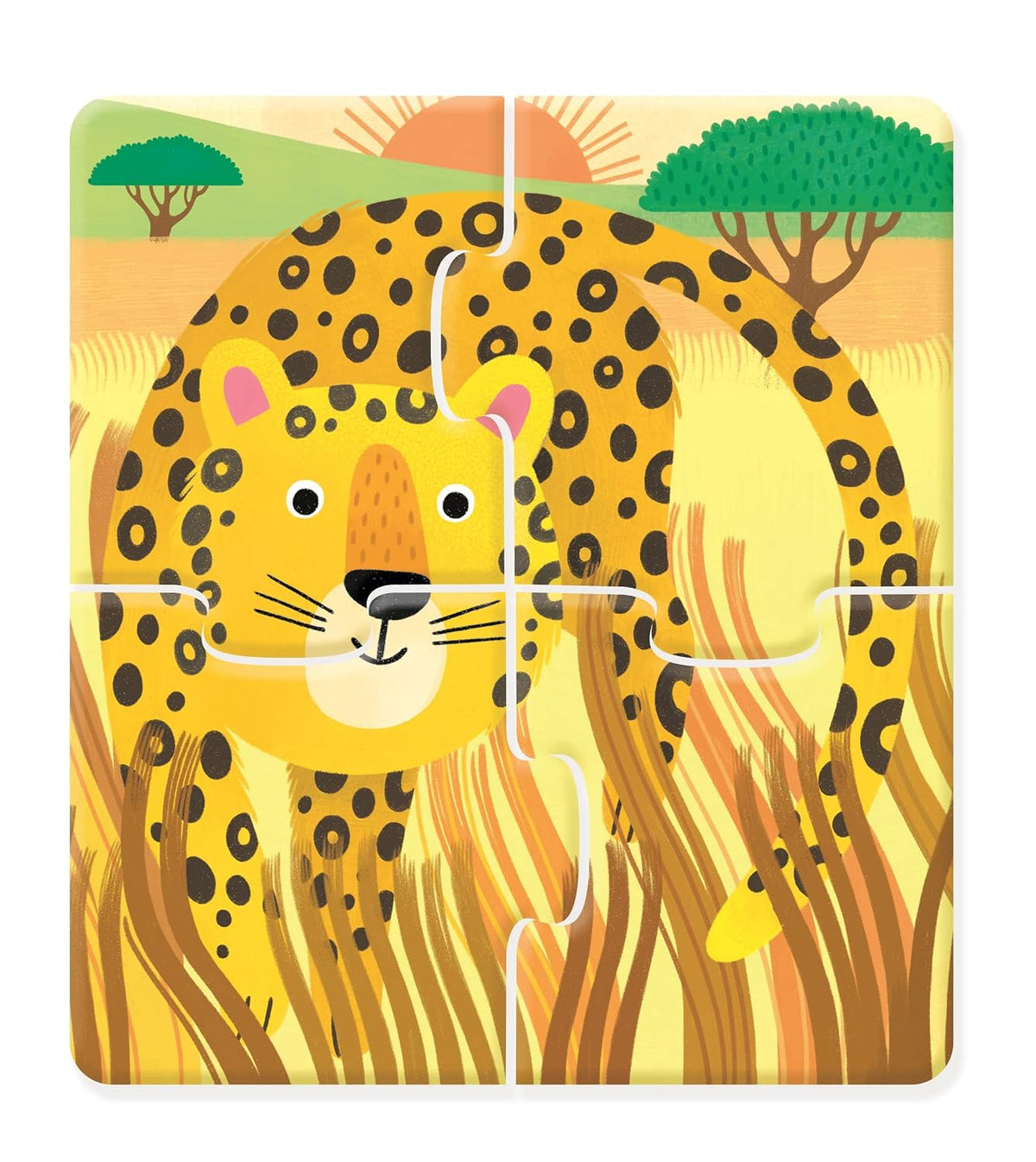 Usborne First Jigsaw & Book Wild Animals