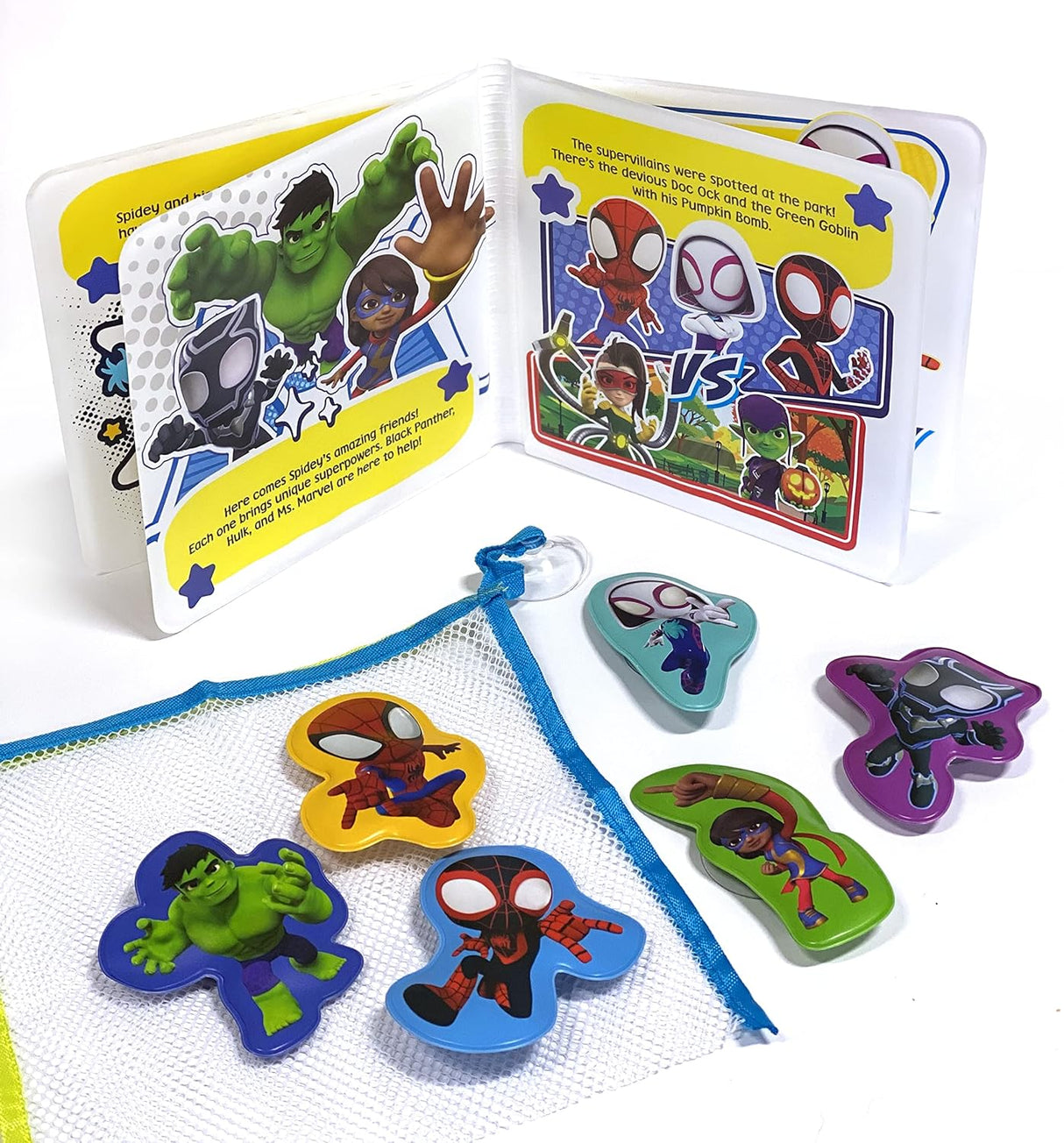 Bath Time Books Marvel Spidey