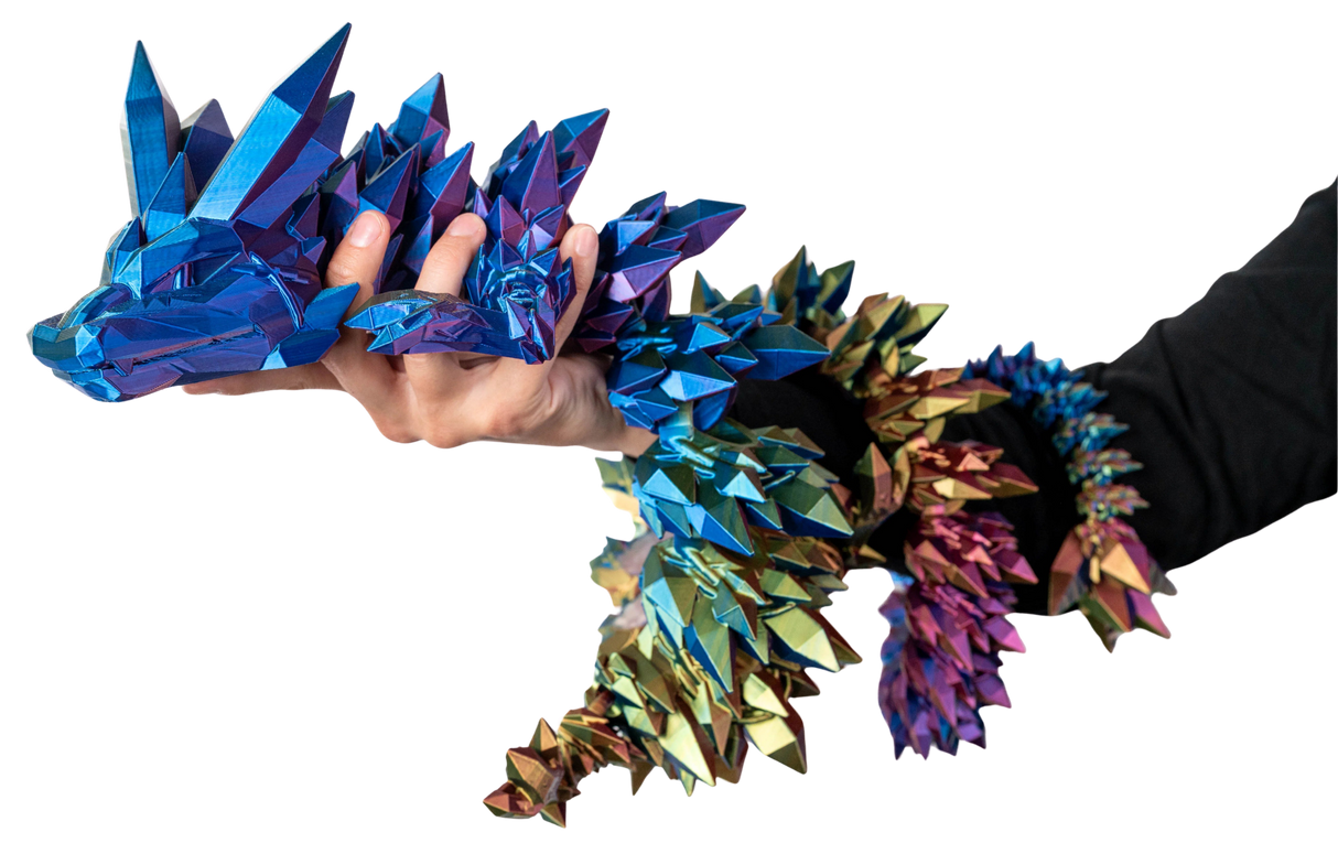 Turtle Creations: Jumbo Dragon - Jumbo Crystal Dragon (Paua Pearl)