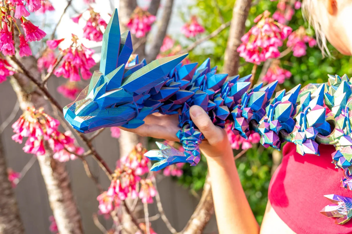 Turtle Creations: Jumbo Dragon - Jumbo Crystal Dragon (Paua Pearl)