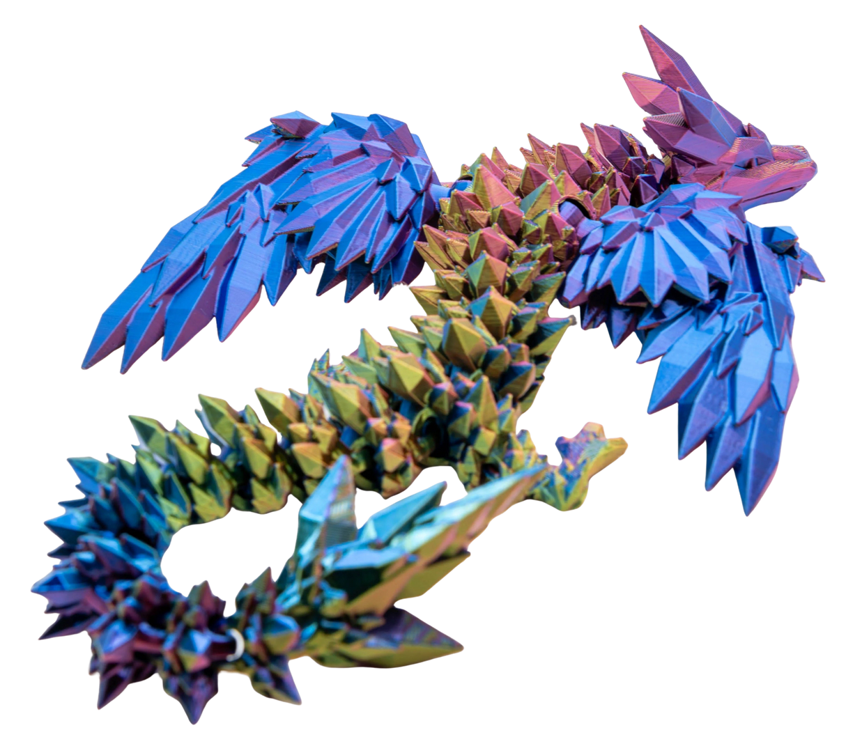 Turtle Creations: Crystalwing Dragon - Paua Pearl / Regular