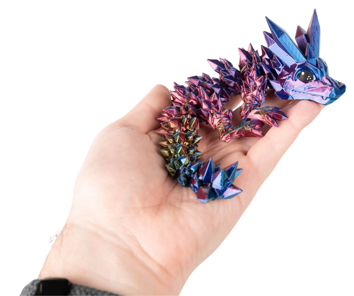 Turtle Creations: Baby Crystal Dragon - Paua Pearl / Small Baby