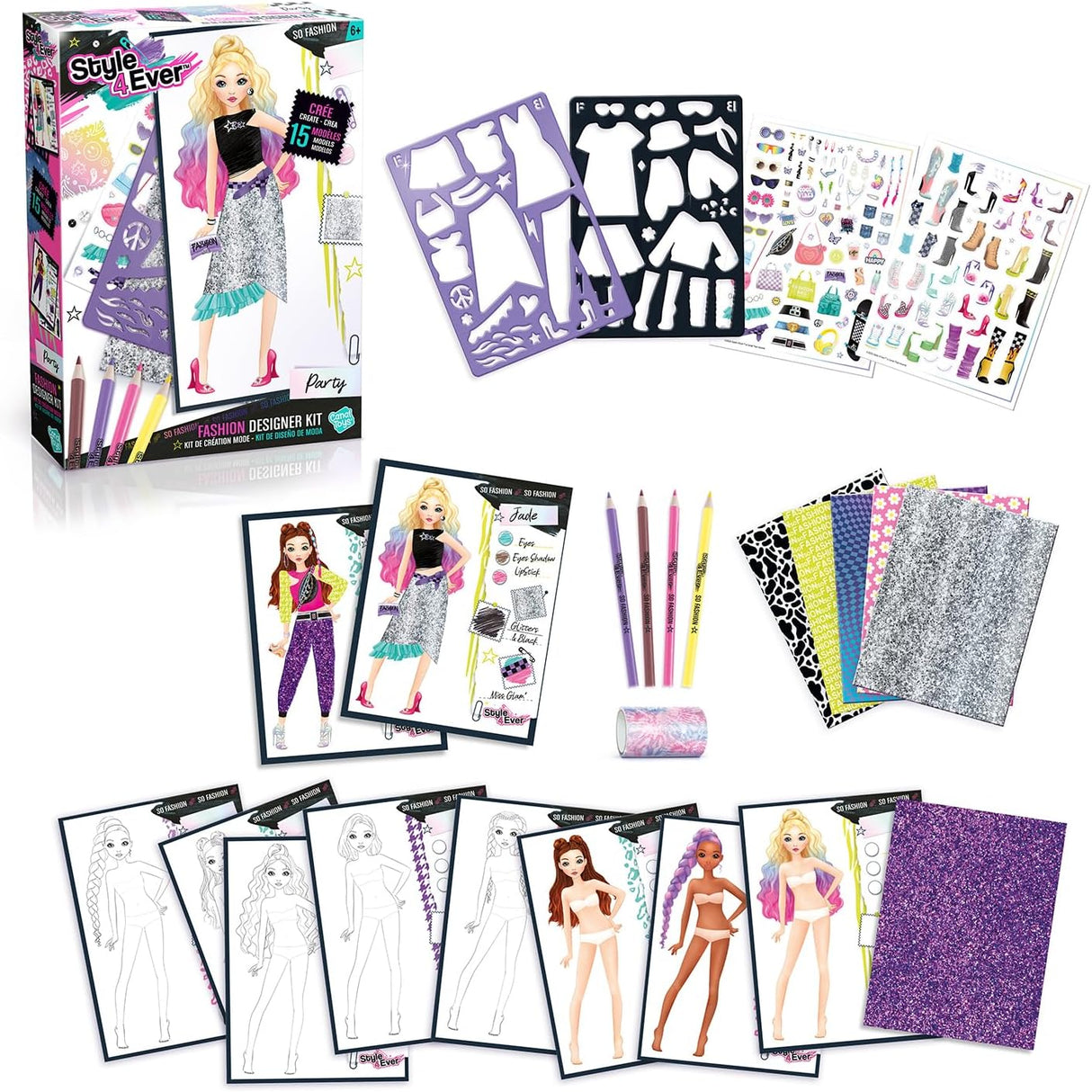 Style 4 Ever Fashion Designer Kit - Party
