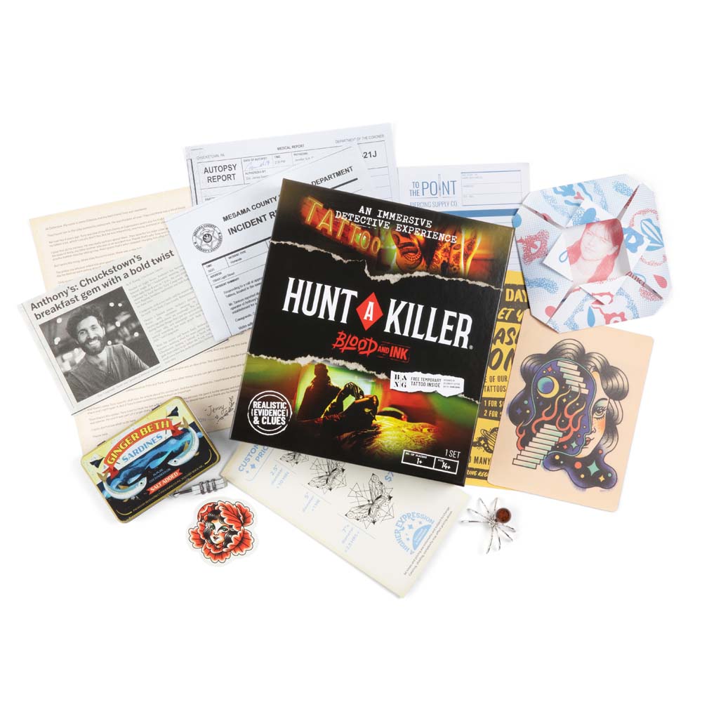 Hunt A Killer - Blood and Ink Murder Mystery Game