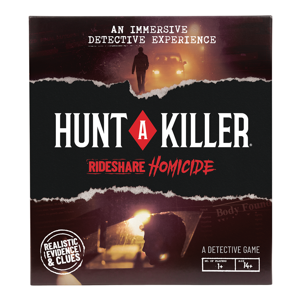 Hunt A Killer: Rideshare Homicide Murder Mystery Game