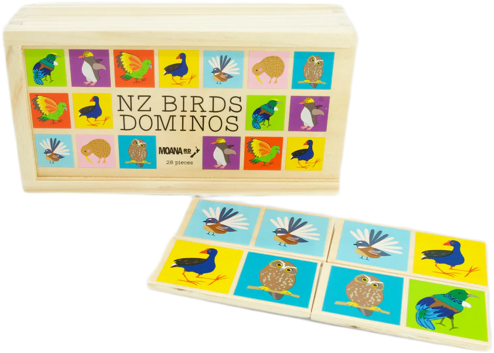 Moana Road: Dominoes - NZ Birds