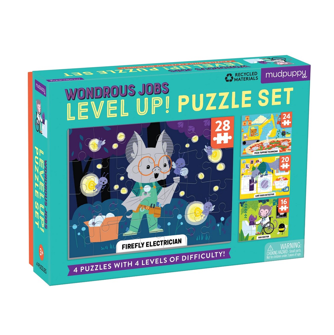 MudPuppy: Wondrous Jobs Level Up! Puzzle Set