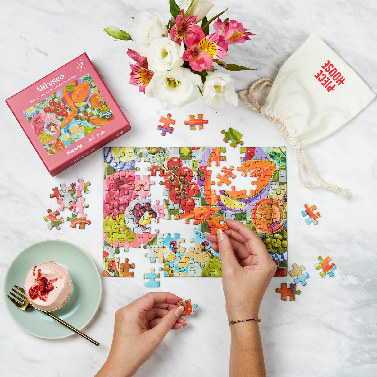 Piece House: Alfresco - 100 Piece Puzzle