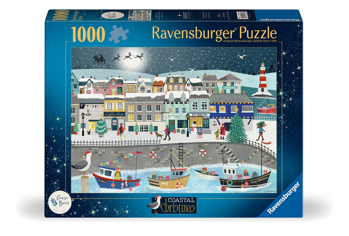 Ravensburger: Coastal Christmas Puzzle - 1000 Piece